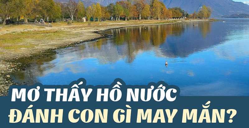 Nằm mơ thấy hồ nước đánh con gì dễ ăn?