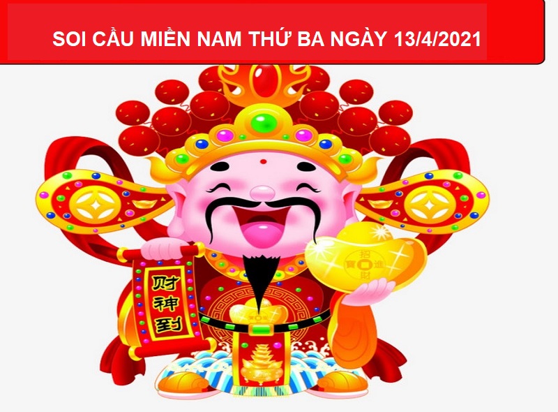 Soi cầu miền Nam thứ ba ngày 13/4/2021 chốt số cực đẹp