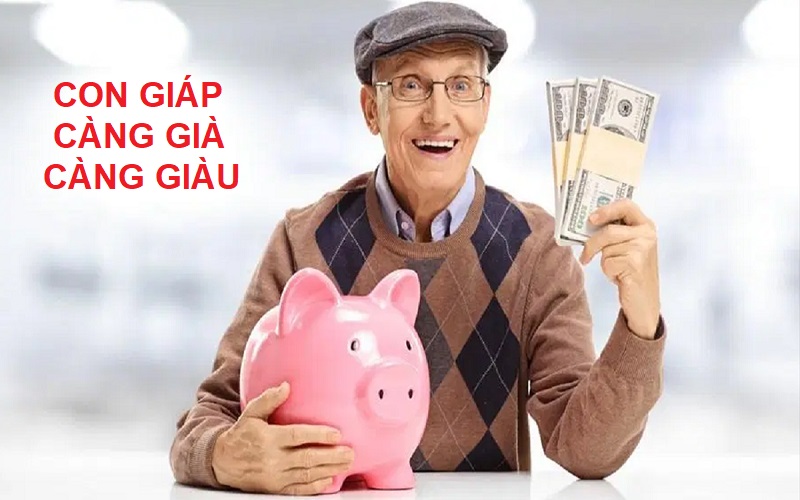 4 Con giáp càng già càng giàu, hậu vận cực đẹp