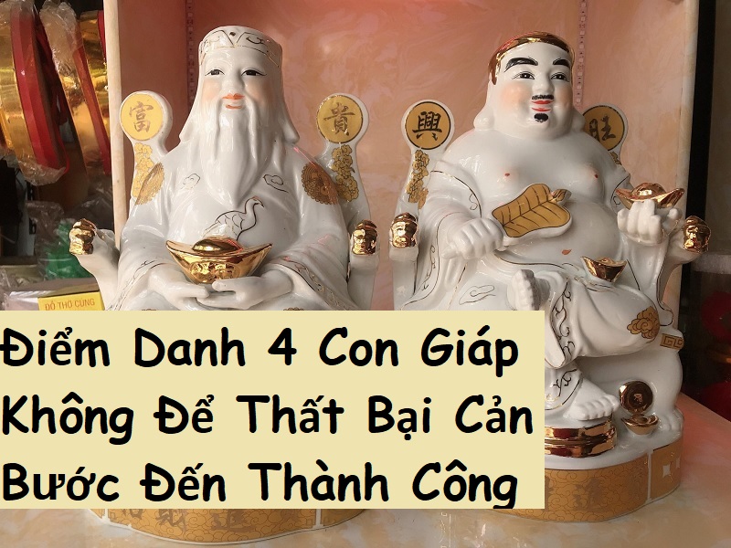 Điểm danh 4 con giáp không để thất bại cản bước đến thành công