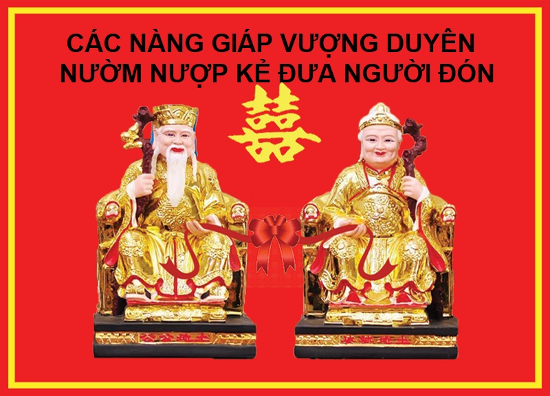 Các nàng giáp vượng duyên, nườm nượp kẻ đưa người đón dù đầy khuyết điểm