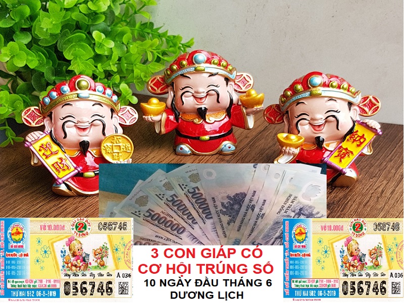 Con giáp có cơ hội trúng số, trả hết nợ trong 10 ngày đầu tháng 6 dương lịch