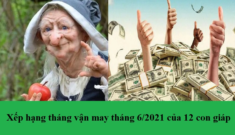 Xếp hạng tháng vận may tháng 6/2021 của 12 con giáp: Tý – Sửu thuộc nhóm cực vượng