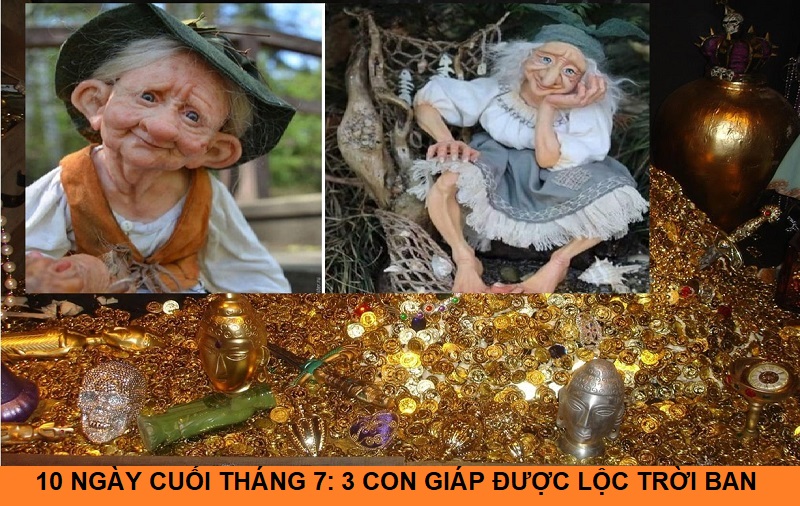 10 Ngày cuối tháng 7: 3 con giáp nhận lộc trời ban, cuộc sống được hưởng phú quý giàu sang