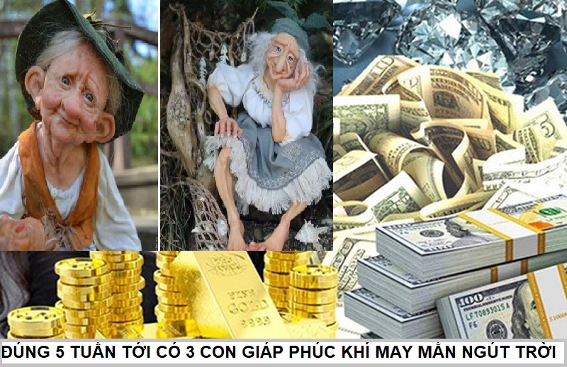 ĐÚNG 5 TUẦN TỚI có 3 con giáp phúc khí may mắn ngút trời, tiền nhiều gấp bội