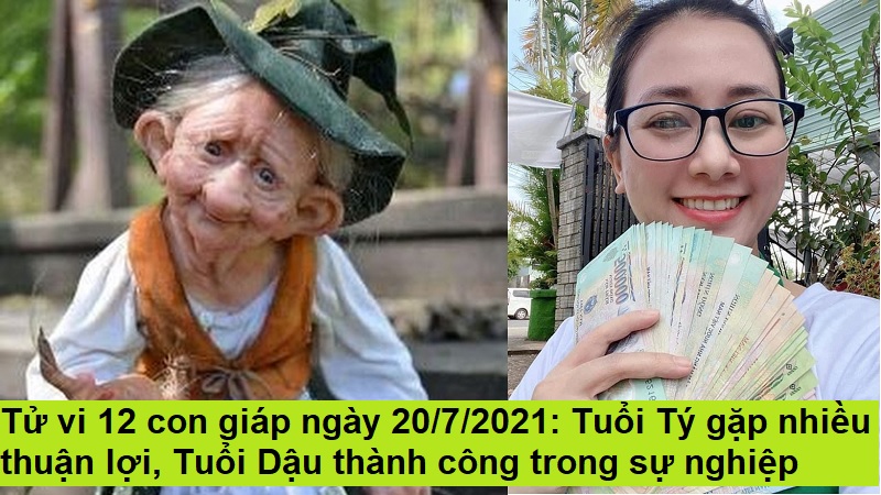 Tử vi 12 con giáp ngày 20/7/2021: Tuổi Tý gặp nhiều thuận lợi, Tuổi Dậu thành công trong sự nghiệp