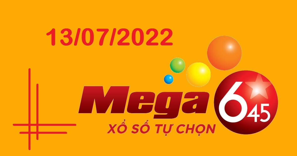 Dự đoán xổ số Mega 6/45 13-7-2022 – Soi cầu Vietlott thứ 4