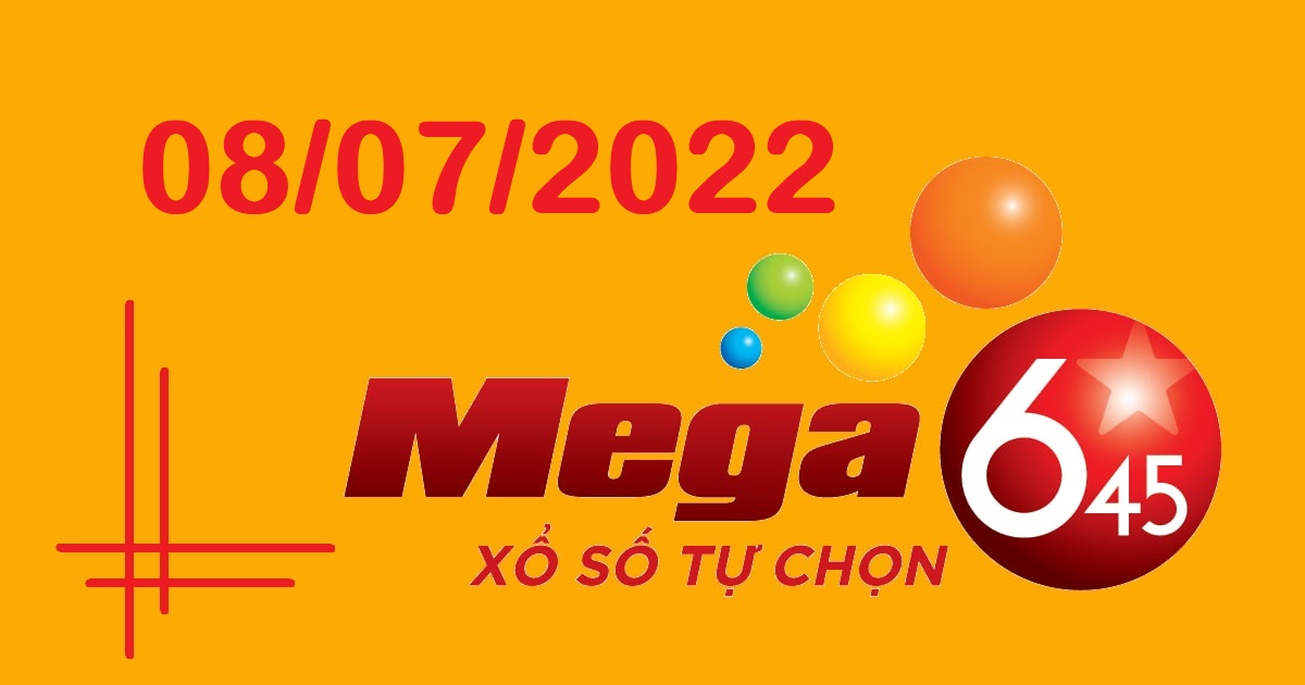 Dự đoán xổ số Mega 6/45 8-7-2022 – Soi cầu Vietlott thứ 6