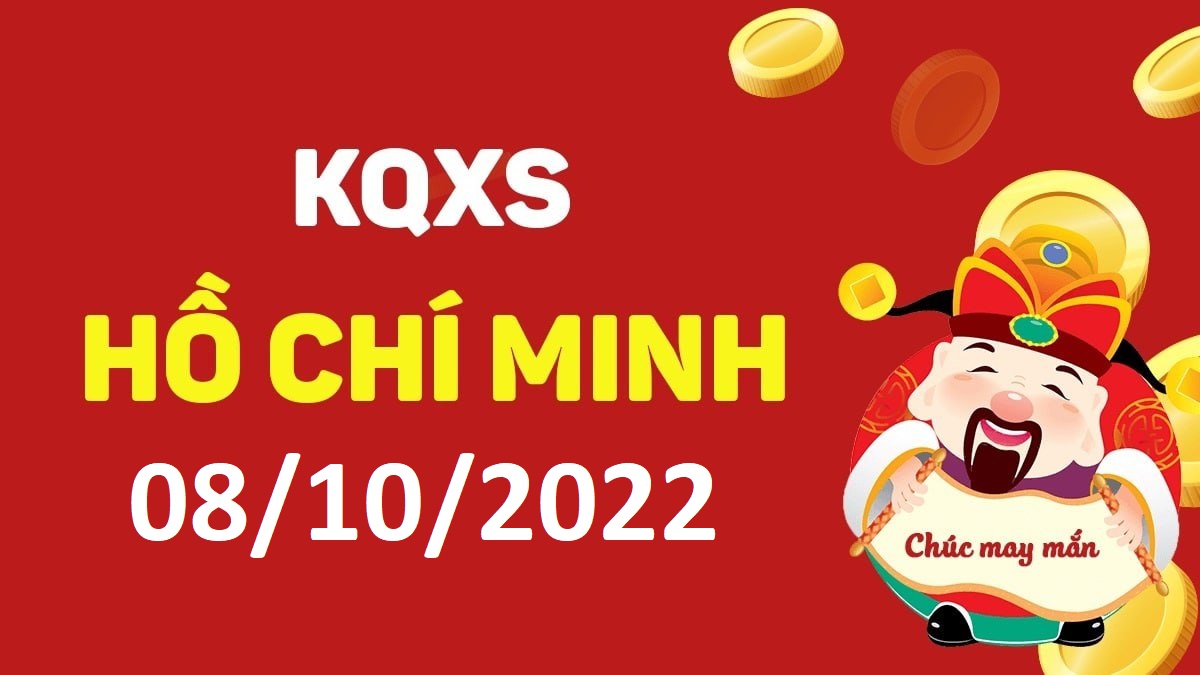 XSHCM 8-10-2022 thứ 7 – KQ xổ số Hồ Chí Minh ngày 8 tháng 10