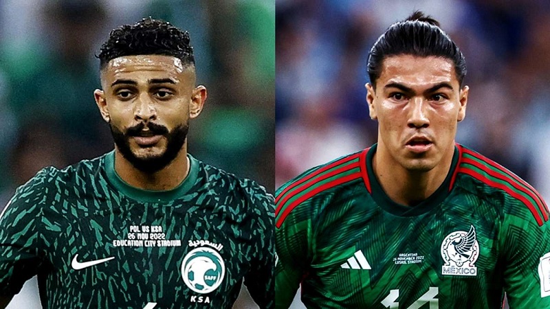 Link trực tiếp Saudi Arabia vs Mexico 2h ngày 1/12 Full HD