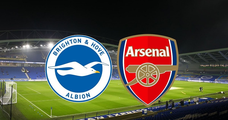 Link trực tiếp Brighton vs Arsenal 0h30 ngày 1/1 Full HD