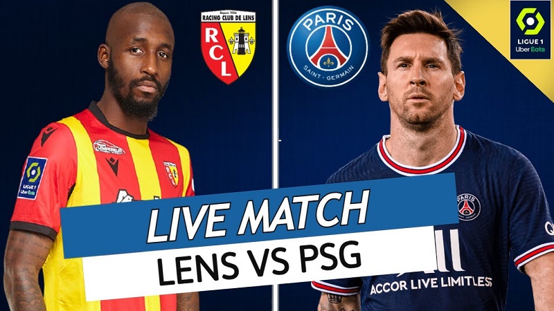 Link trực tiếp Lens vs PSG 2h45 ngày 2/1 Full HD