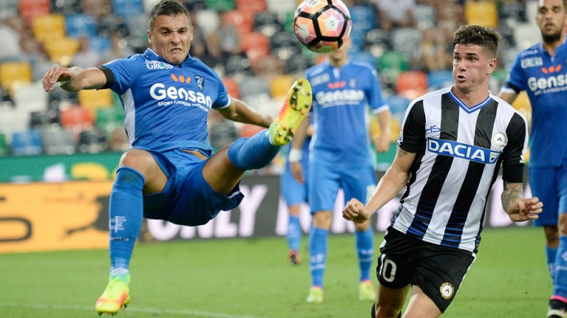 Soi kèo trận Udinese vs Empoli 2h45 ngày 5/1