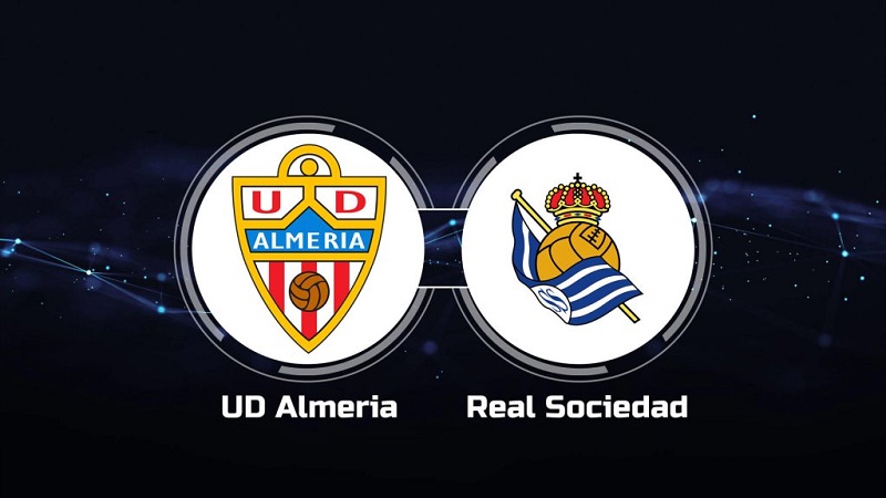 Link trực tiếp Almeria vs Real Sociedad 20h ngày 8/1 Full HD