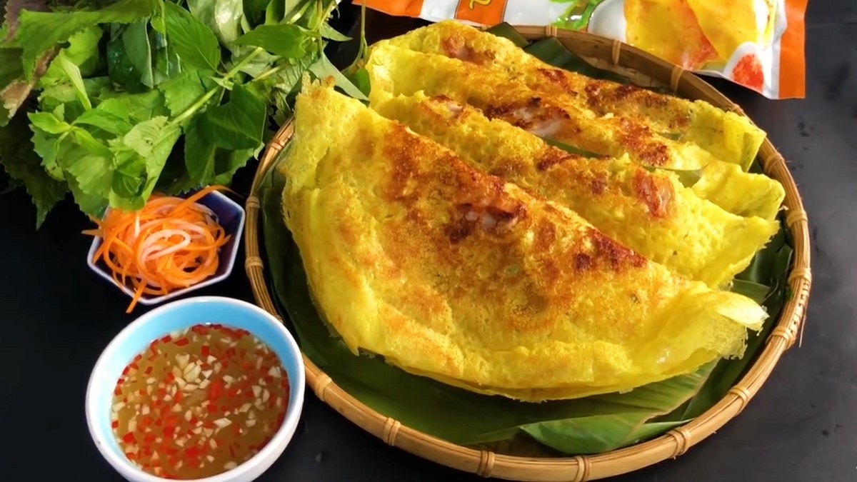 Mơ thấy bánh xèo đánh con gì? Mơ thấy ăn bánh xèo