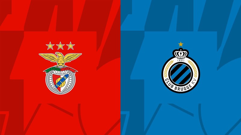 Soi kèo trận Club Brugge vs Benfica 3h ngày 16/2