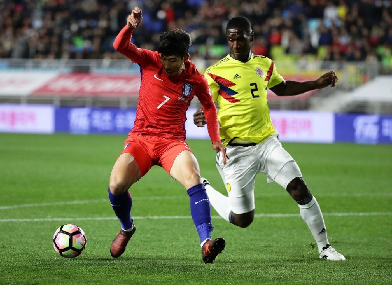 Soi kèo trận Hàn Quốc vs Colombia 18h ngày 24/3