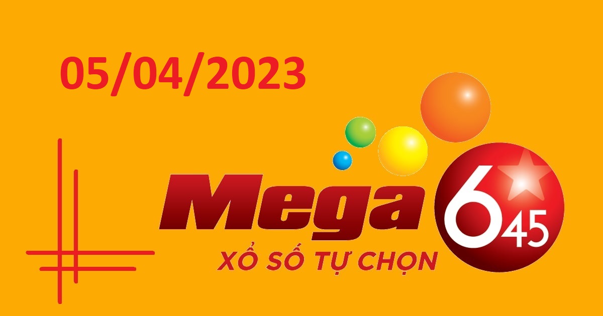 Dự đoán xổ số Mega 6/45 5-4-2023 – Soi cầu Vietlott thứ 4