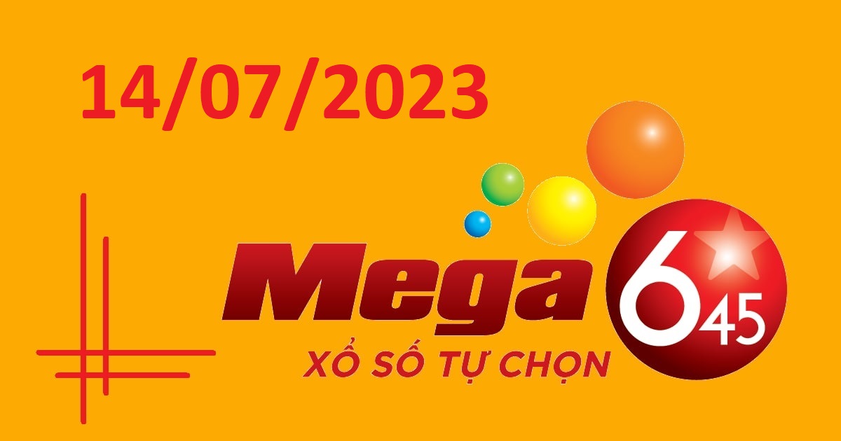 Dự đoán xổ số Mega 6/45 14-7-2023 – Soi cầu Vietlott thứ 6