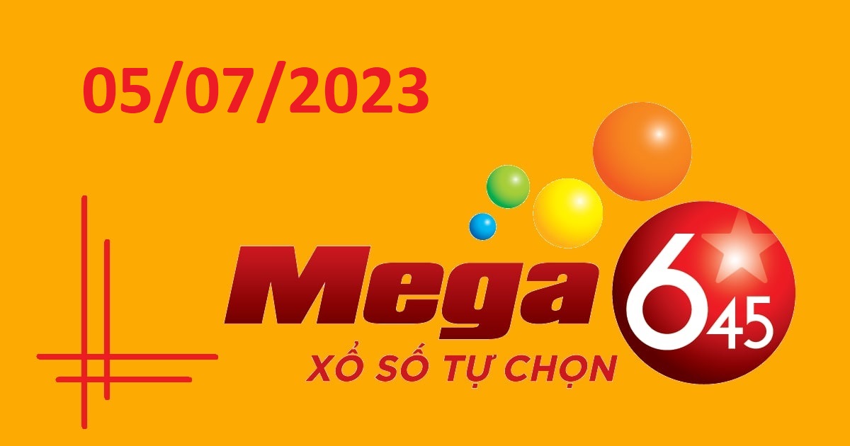 Dự đoán xổ số Mega 6/45 5-7-2023 – Soi cầu Vietlott thứ 4