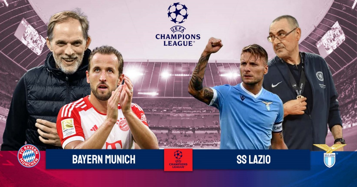 Link trực tiếp Bayern vs Lazio 3h ngày 6/3 lượt về 1/8 C1