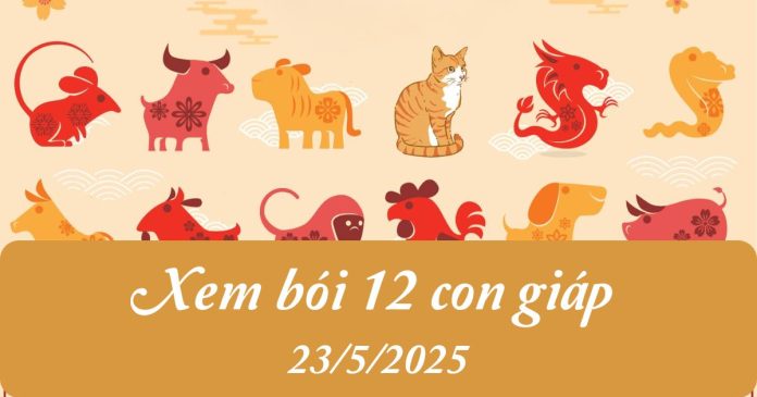 Xem bói 12 con giáp ngày 23/5/2025 có gì