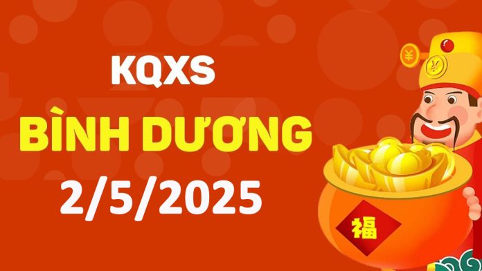 XSBD 2-5-2025 thứ 6 – KQ xổ số Bình Dương ngày 2 tháng 5