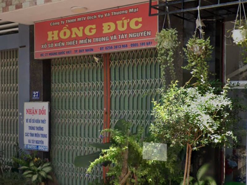 Đại lý vé số Bình Định Hồng Đức