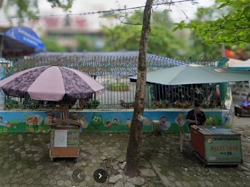 Đại lý vé số Nam Định - góc trường mầm non