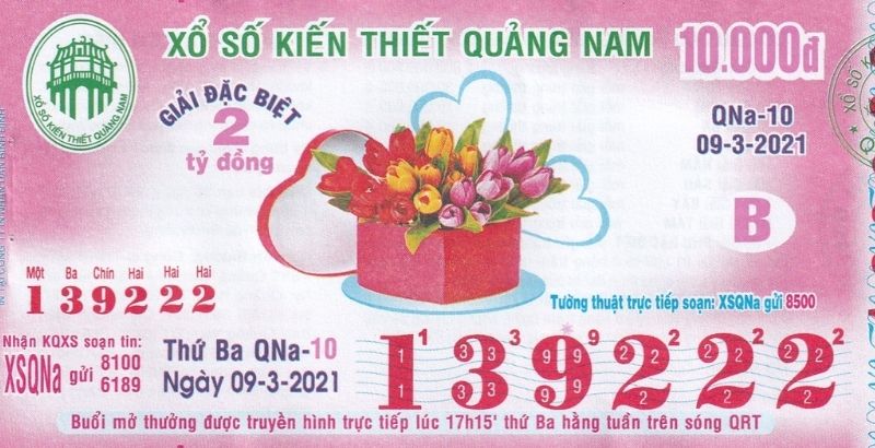 Đại lý vé số Vietlott Quảng Nam