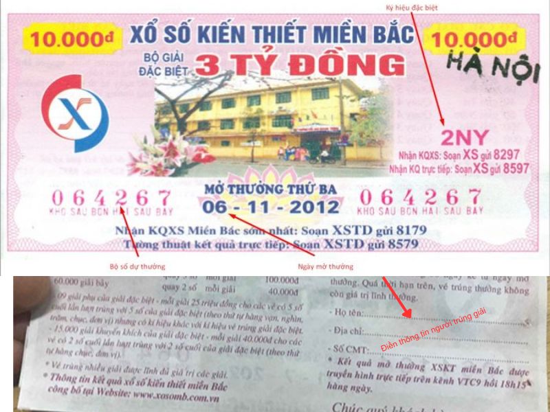 Đổi vé số trúng ở Bắc Ninh 1