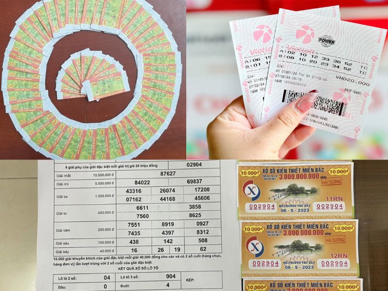 Đại lý vé số Hải Dương - các loại vé số