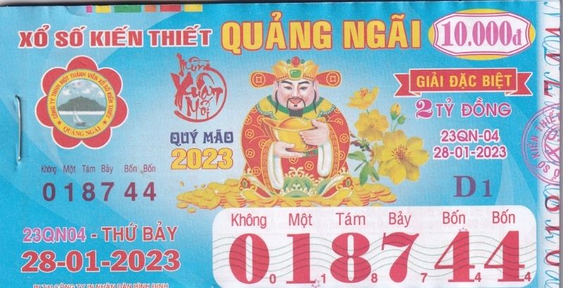 Các đại lý vé số Quảng Ngãi uy tín, mua vé sỉ chiết khấu cao