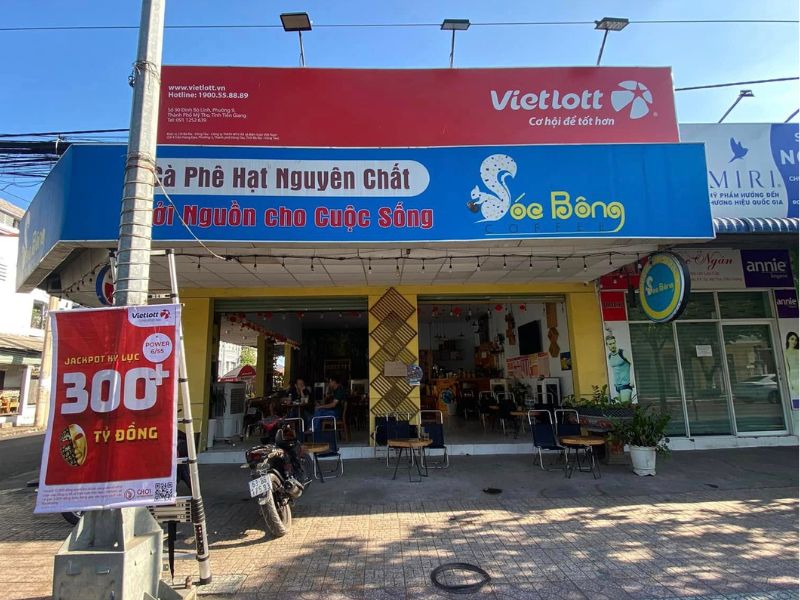 Đại lý vé số Tiền Giang Vietlott