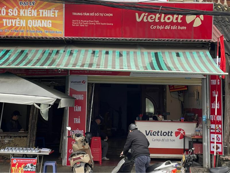 Đại lý vé số Tuyên Quang Vietlott