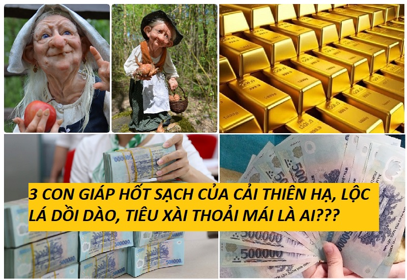 Đúng 77 ngày tới, có 3 con giáp hốt sạch của cải thiên hạ, lộc lá dồi dào, tiêu xài thoải mái