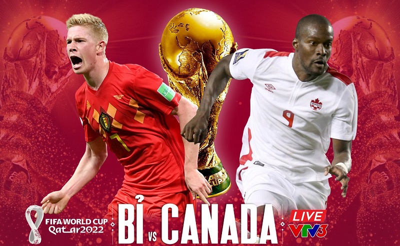 Link trực tiếp Bỉ vs Canada 2h ngày 24/11 Full HD