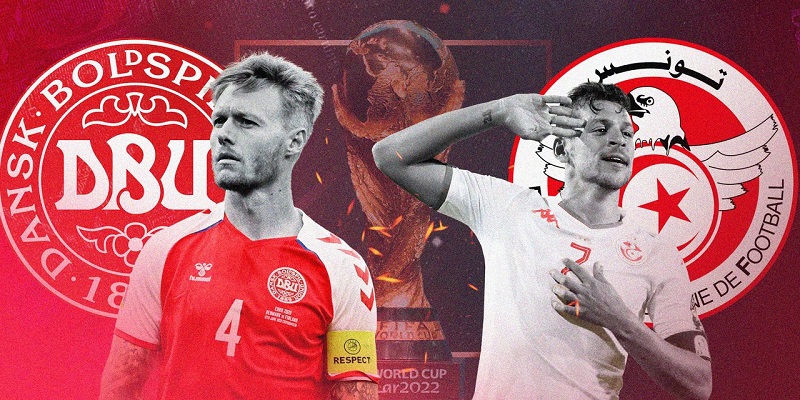 Soi kèo trận Đan Mạch vs Tunisia 20h ngày 22/11