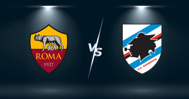 Link trực tiếp AS Roma vs Sampdoria 23h ngày 2/4 Full HD