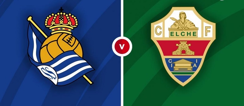 Link trực tiếp Real Sociedad vs Elche 22h15 ngày 19/3 Full HD