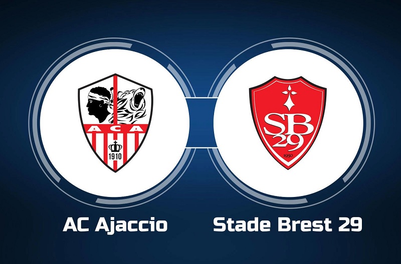 Link trực tiếp Ajaccio vs Stade Brestois 20h ngày 23/4 Full HD