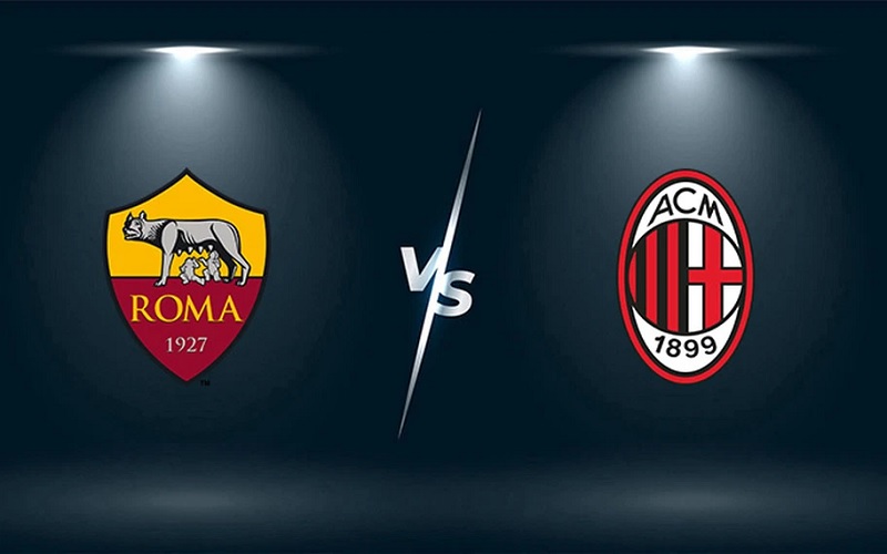 Link trực tiếp AS Roma vs AC Milan 23h ngày 29/4 Full HD