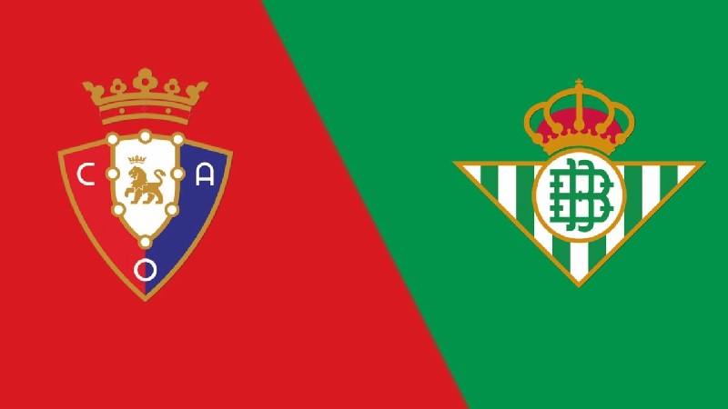 Link trực tiếp Osasuna vs Real Betis 19h ngày 22/4 Full HD