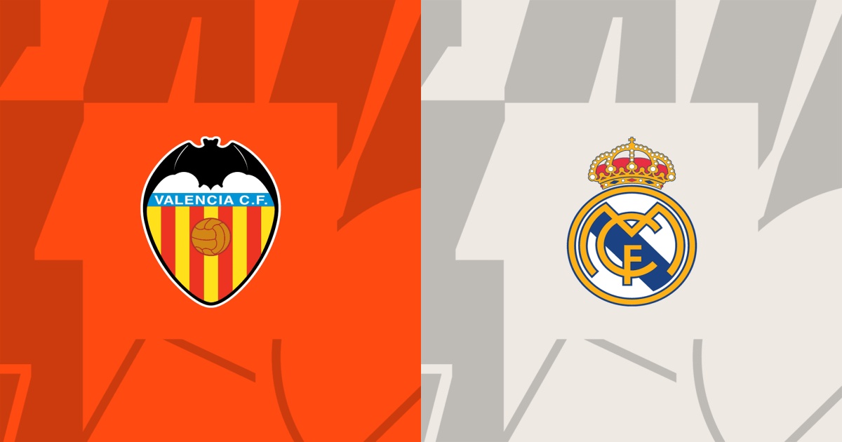 Link trực tiếp Valencia vs Real Madrid 3h ngày 3/3